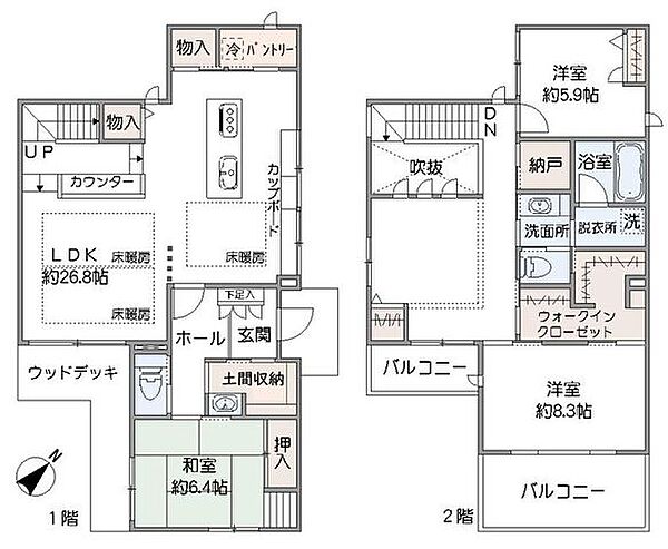 間取り：309000098206