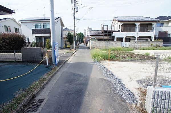 西側道路
