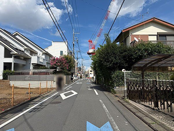 前面道路・現地