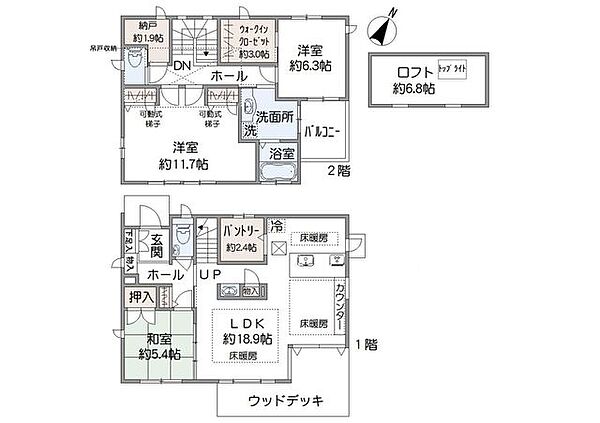 間取り：319000013609