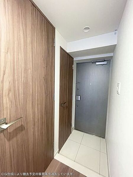 CG合成により撤去予定の家具等を消去しています。