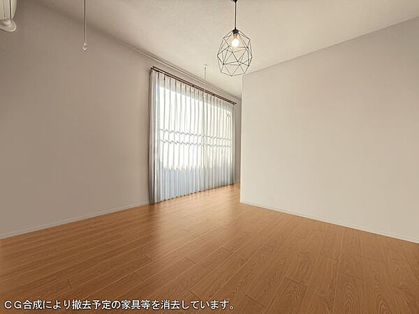 【洋室/約7.0帖】フローリング仕様なので、日々のお手入れもスムーズ。心地よい陽光が差し込む部屋です。/2026年1月撮影