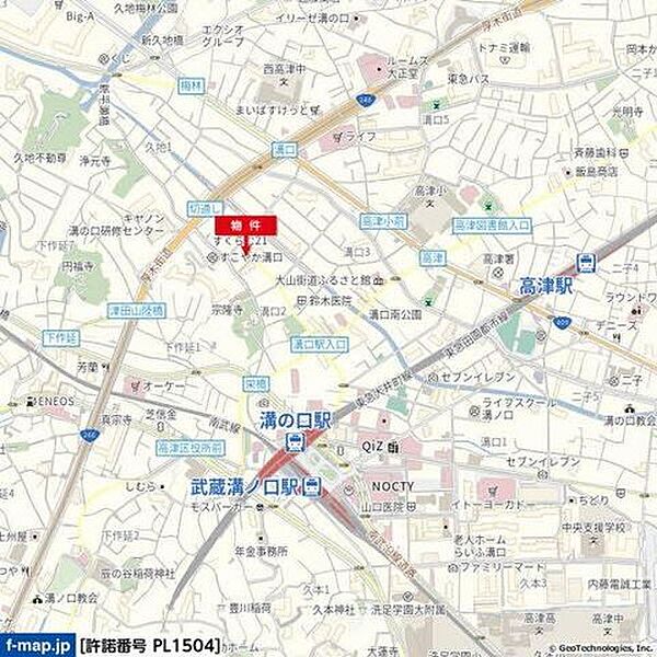 地図を拡大表示