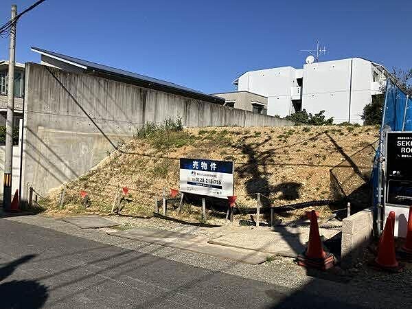 敷地全景(3)南西向き　敷地面積約89坪