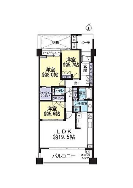 間取り：323000525012