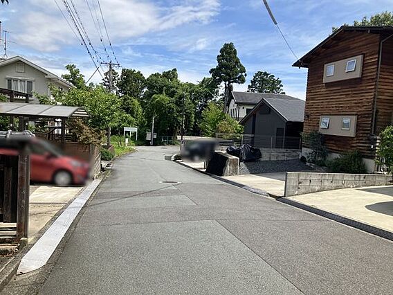 前面道路