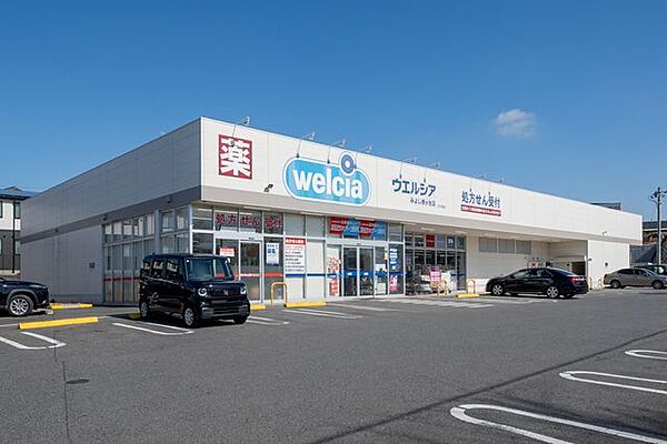 ウエルシアみよし蜂ヶ池店 約6分 410m