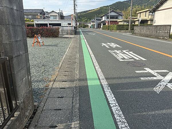 前面道路