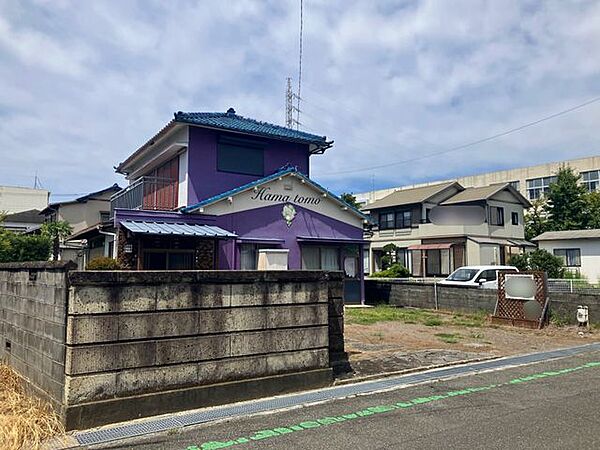 南東側より