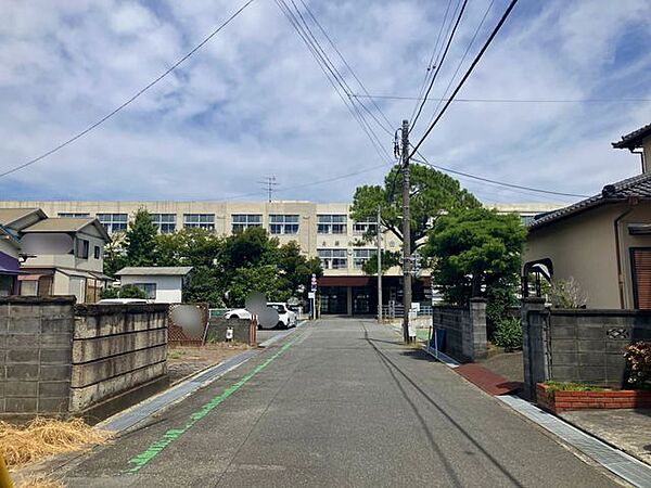 南側より