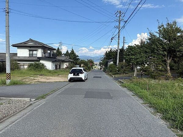 前面道路