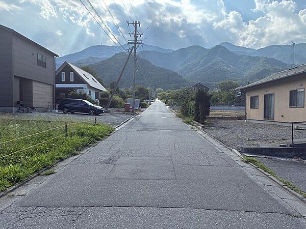 前面道路