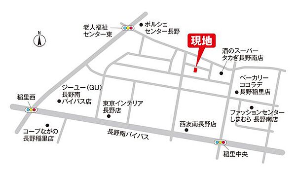 地図を拡大表示