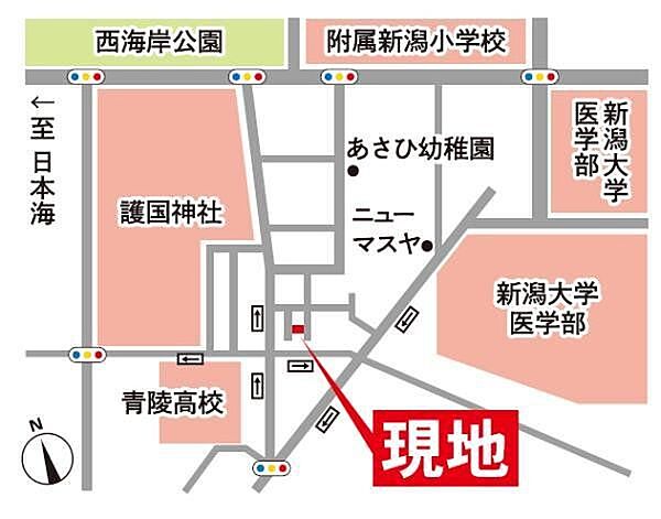地図を拡大表示