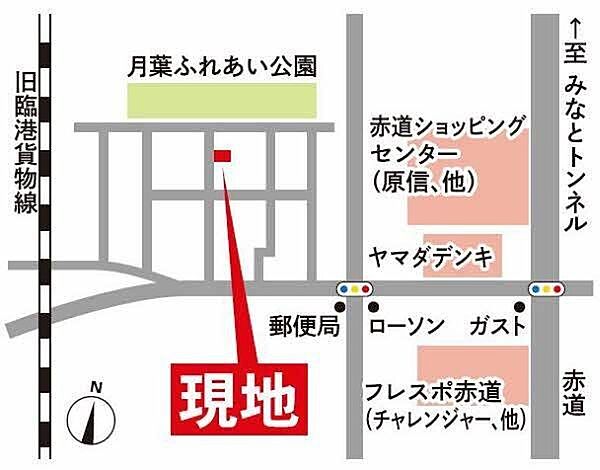 地図を拡大表示