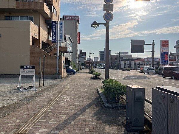 北側道路より撮影