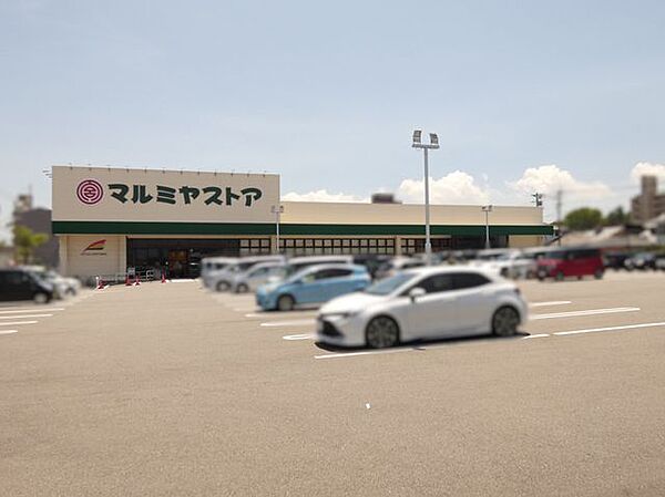 マルミヤストア大在店 800m