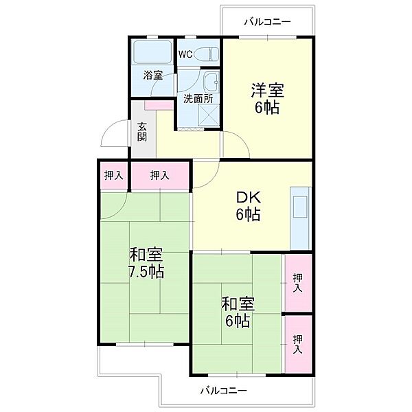 同じ建物の物件間取り写真 - ID:222014772312