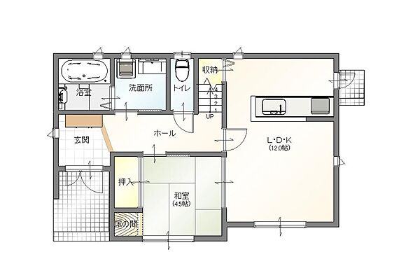 間取り：333000044371