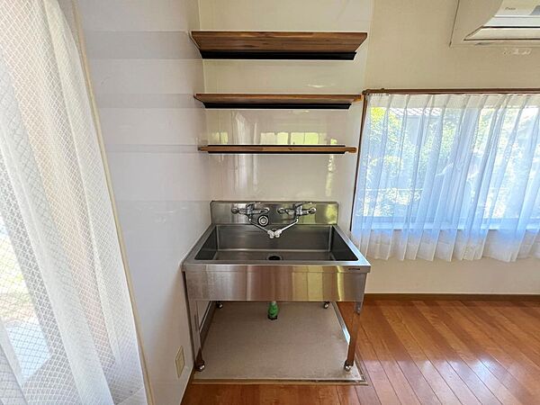 LDKにある簡易手洗い場