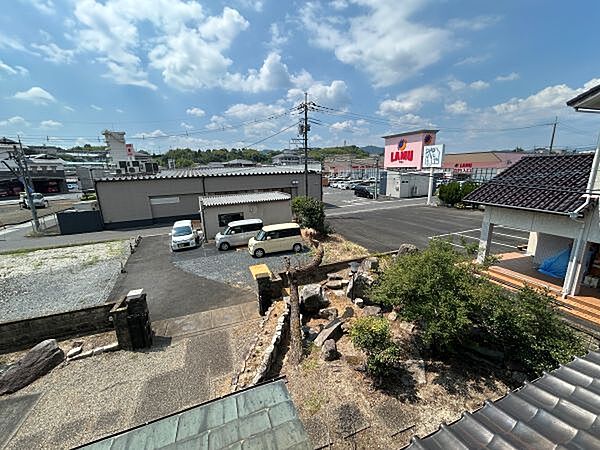 2階からの景色