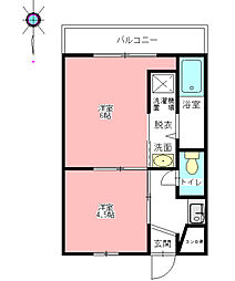 ヴィラナリー撫養 1号棟 3階/301