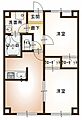 パルティール2番館2階5.6万円