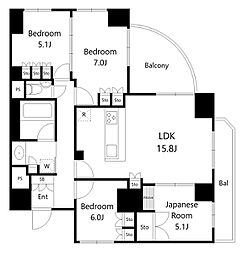 フェミネンス大津石山駅前 8階/-