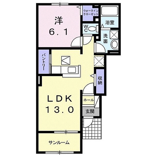 同じ建物の物件間取り写真 - ID:220002998597