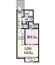 長野県上田市下之条（賃貸アパート1LDK・1階・40.44㎡） その2