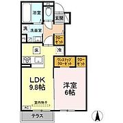 田中駅より徒歩8分 1階 新築の賃貸物件