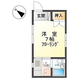 間取図画像 1K