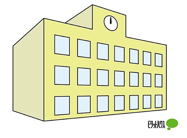 中学校「千葉市立泉谷中学校まで1107m」