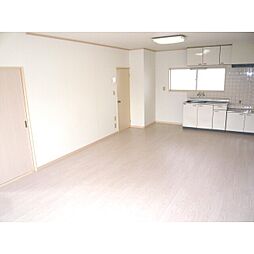 JR上越線 新前橋駅 5.4kmの賃貸アパート 2階1LDKのリビング/ダイニング