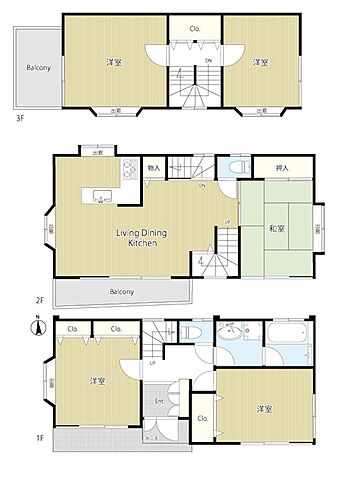 間取り 板橋区成増2丁目