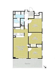 間取図画像 3LDK