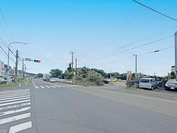 前面道路