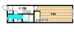 間取図画像 1K