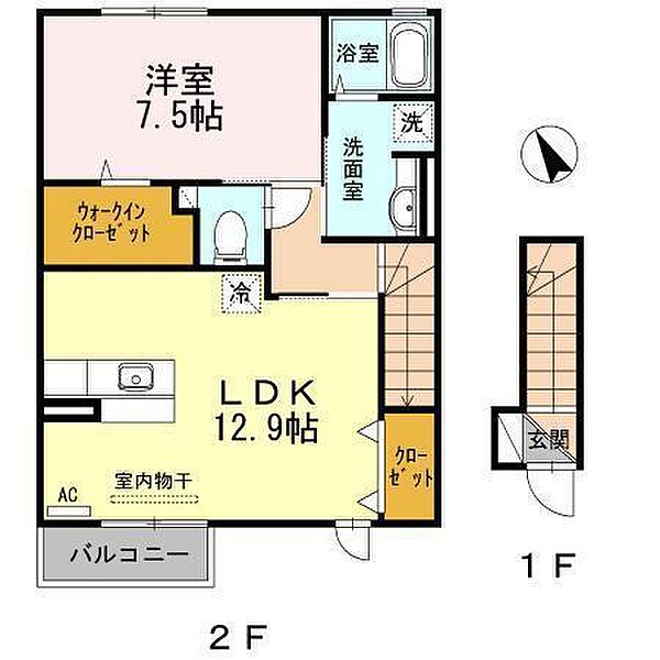 同じ建物の物件間取り写真 - ID:202008177916