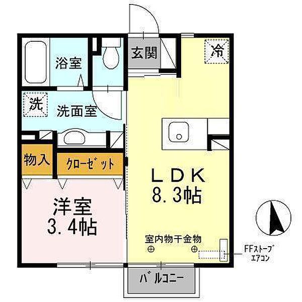 同じ建物の物件間取り写真 - ID:202008178073