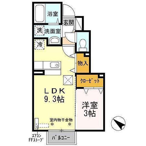 同じ建物の物件間取り写真 - ID:202008178102