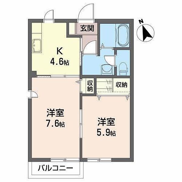 同じ建物の物件間取り写真 - ID:202008178352