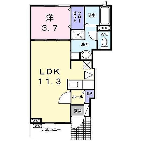 同じ建物の物件間取り写真 - ID:202008659273