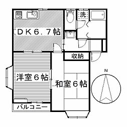 シティーハイツ龍蔵寺,(2) 2階