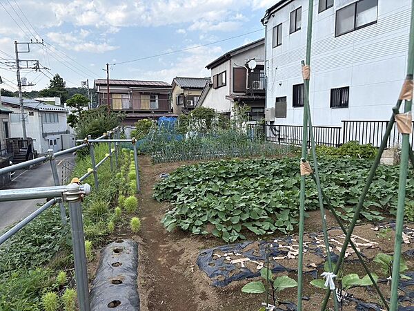 現在は畑として使用されています。