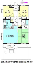 ライオンズマンション春日部緑町 3LDKの間取図画像