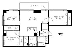 JR山手線 恵比寿駅 徒歩6分の賃貸マンション 3階3LDKの間取り