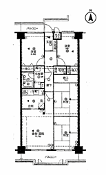 間取図画像 4LDK