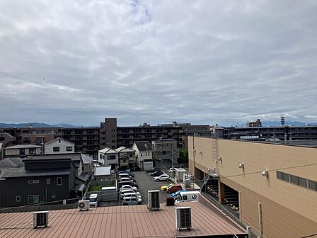 南向きバルコニー