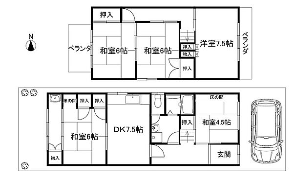 間取り：326000167518